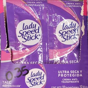 Desodorante en Crema Lady Speed Stick (Sachet)